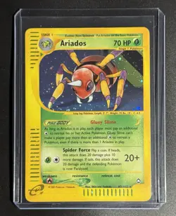 Ariados H3/H32 Aquapolis Holo Collectible Pokemon Trading Card TCG - Image 3