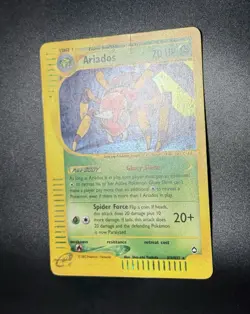 Ariados H3/H32 Aquapolis Holo Collectible Pokemon Trading Card TCG - Image 4