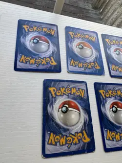 Pokemon TCG 7 Card Lot Bulbasaur Ninetales Ditto Cleffa Zubat Mixed Sets - Image 5