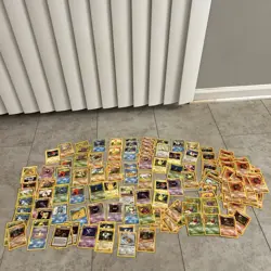 Vintage Base Pokemon Cards Lot Of 137(7) - Image 1
