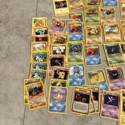 Vintage Base Pokemon Cards Lot Of 137(7) - Image 2