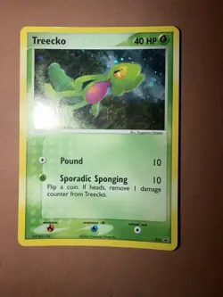 Treecko 016 2004 Pokemon TCG Nintendo Black Star Promo Card LP/MP - Image 1