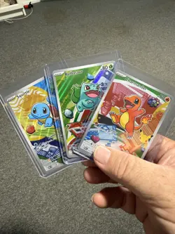 Pokemon First Partner Illustration Collection Promos FULL SET 9x Cards Near Mint - Image 3