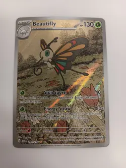 2026 Pokemon Beautifly 219/217 trading card Ascended Heroes - Image 1