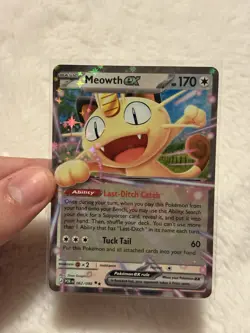 Meowth Ex 062/088 Perfect Order Nm Pokemon Tcg Trading Card - Image 3