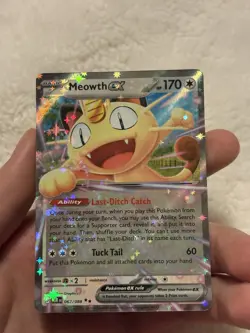 Meowth Ex 062/088 Perfect Order Nm Pokemon Tcg Trading Card - Image 5