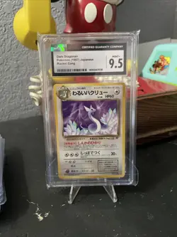 Dark Dragonair CGC 9.5 Rocket Japanese No. 148 Pokemon Card Mint - Image 1