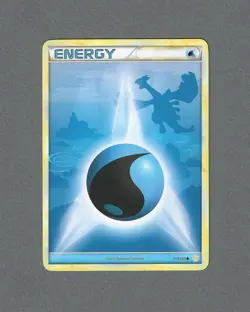 Lugia Water Energy HeartGold SoulSilver 117/123 Pokemon Card - Image 1