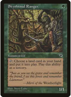 Skyshroud Ranger 256 MTG NM - Tempest - Image 1