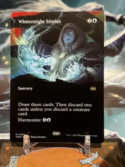 MTG | Winternight Stories (Borderless) [Tarkir: Dragonstorm] NF - Image 1