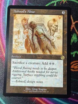 Ashnod's Altar (Schematic) The Brothers' War: Retro Frame Artifacts Regular - Image 1