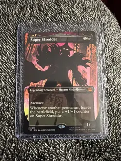 MTG Super Shredder (Borderless) (217) | NM | TMNT {TMT} - Image 1