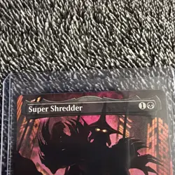 MTG Super Shredder (Borderless) (217) | NM | TMNT {TMT} - Image 3