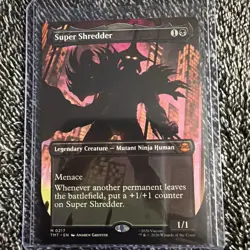 MTG Super Shredder (Borderless) (217) | NM | TMNT {TMT} - Image 4