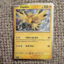 Pokemon TCG Zapdos Black Star Promo Surging Sparks SVP157 - Image 1