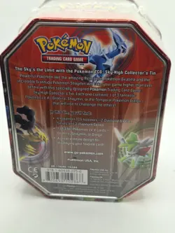 NEW Pokemon TIN BOX ( GIRATINA LV.X + 4 Booster diamond and pearl Platinum - Image 1