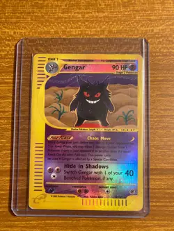 Reverse Holo Gengar #13/165 TCG Pokemon Expedition English - Image 1