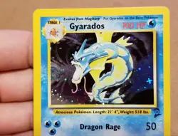 Pokemon TCG Gyardos 7/130 ☆ Holo Rare Base Set 2 Vintage Nm/Lp - Image 4