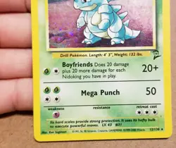 Pokemon TCG Nidoqueen 12/130 ☆ Holo Rare Base Set 2 Vintage LP - Image 5