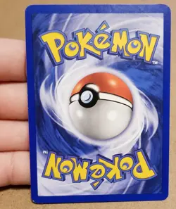 Pokemon TCG Hitmonchan 8/130 ☆ Holo Rare W/Swirl 🌀Base Set 2 VINTAGE LP - Image 5