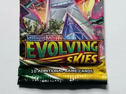 Pokemon TCG Sword & Shield Evolving Skies Booster Pack Sealed - Image 3
