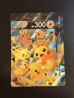 2021 Pokemon, Sword & Shield Promos, #SWSH140 Pikachu V-Union, Black Star Promo - Image 1