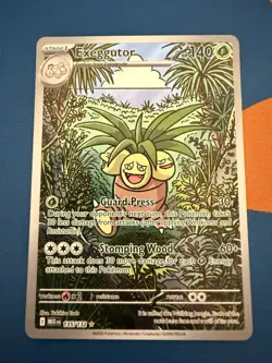 Exeggutor 135/132 Pokemon TCG Mega Evolution Illustration Rare NM - Image 1