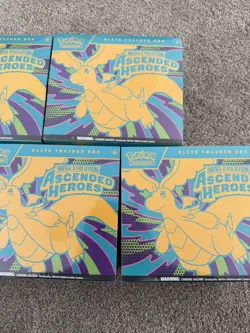 Pokemon TCG - Ascended Heroes - Elite Trainer Box (ETB) - Brand New SEALED ✅ X5 - Image 2