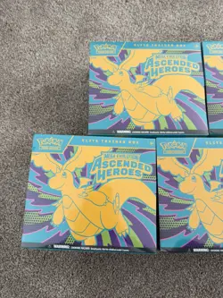 Pokemon TCG - Ascended Heroes - Elite Trainer Box (ETB) - Brand New SEALED ✅ X5 - Image 4