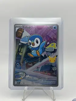 PIPLUP - 042 042 HOLO P ME: MEGA EVOLUTION PROMO POKEMON NM - Image 1