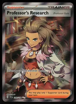 Professor's Research (Professor Sada) 240/198 - Scarlet & Violet - UR (NM) - Image 1