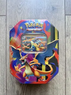 Pokemon TCG Mega Charizard ex Y Tin - Brand New & Sealed - Image 1