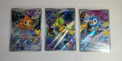 Pokemon 2026 First Partner Illustration Collection Series 1 Promo Set40-42Sinnoh - Image 1