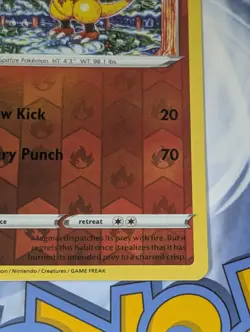 Magmar 019/172 Swsh09: Brilliant Stars Reverse Holo Pokemon Tcg Nm - Image 5