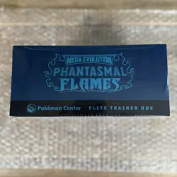 Phantasmal Flames Pokemon Center Elite Trainer Box Factory Sealed - Image 2