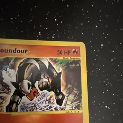 Houndour 66/144 Skyridge Basic Reverse Holo Pokemon TCG English - Image 3
