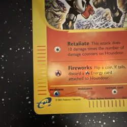 Houndour 66/144 Skyridge Basic Reverse Holo Pokemon TCG English - Image 4