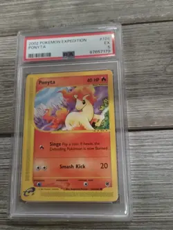 PSA 5 2002 Pokemon Expedition Ponyta - Image 1