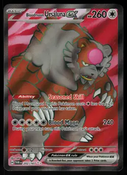 Bloodmoon Ursaluna ex 202/167 - Pokemon Twilight Masquerade - Ultra Rare (NM) - Image 1