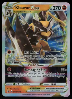 Kleavor VSTAR SWSH249 - Pokemon Sword & Shield Promo (NM) - Image 1