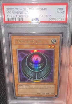 PSA 9 Morphing Jar TP2-001 Ultra Rare YuGiOh English Tournament Pack Two 2002 - Image 2