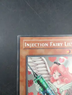 Yugioh Injection Fairy Lily LOD-100 Secret Rare - Image 2