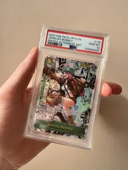 One Piece CCG Jewelry Bonney Manga Alternate Art OP12-118 PSA 10 Gem Mint - Image 2