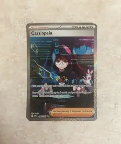 Cassiopeia Trainer Holo Card Pokemon TCG S&V Shrouded Fable 094/064 - Image 1