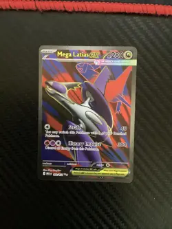 Mega Latias EX 163/132 Mega Evolutions English Pokemon Card - Near Mint - Image 1
