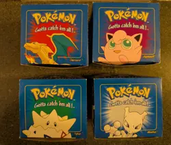 Pokemon 23K Gold Plated Trading Card Set : Burger King Ltd Edition 1999 Set - Image 1