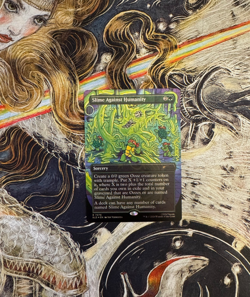 MTG FOIL Slime Against Humanity 7078 x1 Secret Lair - TMNT - Image 1