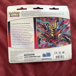 Pokemon Pin - Kollektion LOST ORIGIN -3 Booster + Promokarte ,englisch ,Neu,OVP - Image 2
