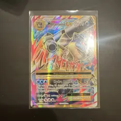 Pokemon M Blastoise EX 102/108 Evolutions Ultra Rare Full Art Holo 220 HP Card - Image 1