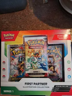 Pokemon TCG First Partner Illustration Collection Series 1 New Sealed In Hand! - Image 1